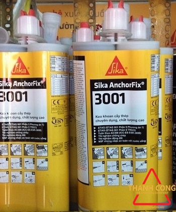 SIKA ANCHORFIX 3001 - KEO KHOAN CẤY THÉP TẠI HCM