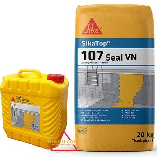 Sikatop Seal 107 là một sản phẩm chống thấm vô cùng tin cậy và hiệu quả cho các công trình xây dựng. Hãy xem hình ảnh liên quan để hiểu rõ hơn về các tính năng và lợi ích của sản phẩm này.
